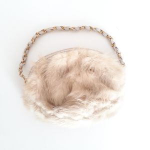 PAOLA  BY PDL FIRONZE Fox Fur Mini Bag